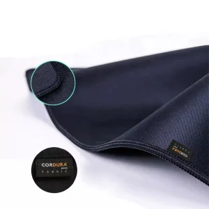 Cordura Nylon Fabric Gaming Mouse Pad Custom Logo Anti Slip Natural Rubber Desk Mat For Esports & Office Use - Gallery Thumb 2