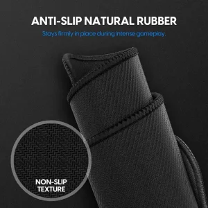 Cordura Nylon Fabric Gaming Mouse Pad Custom Logo Anti Slip Natural Rubber Desk Mat For Esports & Office Use - Gallery Thumb 5