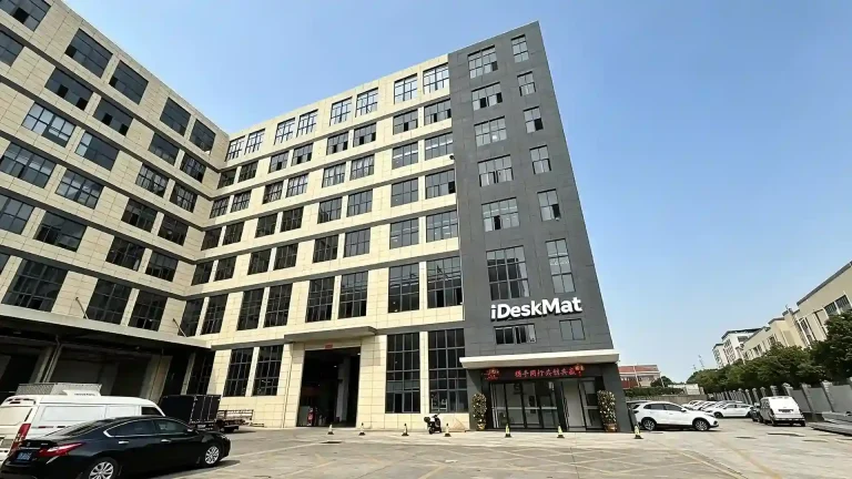 iDeskMat factory exterior building professional custom mouse pad & desk mat manufacturer
