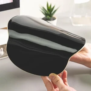 Wholesale Milk Silk Ice Silk Wrist Rest Pad, Silicone Filled Ergonomic Wrist Cushion With Non Slip PU Bottom, Custom Logo Pattern Printed Anti-Fatigue Mouse Wrist Support Mat OEM ODM Factory - Gallery Thumb 3