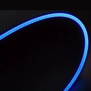 iDeskMat Custom RGB Gaming Mouse Pad – XXL Extended LED Desk Mat with Rainbow Edge Lighting, Waterproof & Non-Slip Base - Gallery Thumb 6