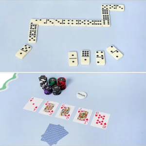 iDeskMat Scalloped Edge Mahjong Mat | Custom Natural Rubber Base | Anti-Slip Noise Reduction | 31.5″ x 31.5″ | Wholesale OEM ODM Factory - Gallery Thumb 6