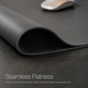 Custom UV Printed PU Rubber Desk Mat – Spill-Proof Leather Keyboard Mat with Heavy-Duty Non-Slip Grip - Gallery Thumb 5