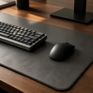 Custom UV Printed PU Rubber Desk Mat – Spill-Proof Leather Keyboard Mat with Heavy-Duty Non-Slip Grip - Gallery Thumb 6