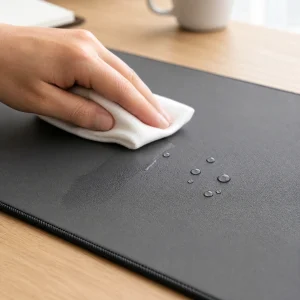 Custom UV Printed PU Rubber Desk Mat – Spill-Proof Leather Keyboard Mat with Heavy-Duty Non-Slip Grip - Gallery Thumb 3